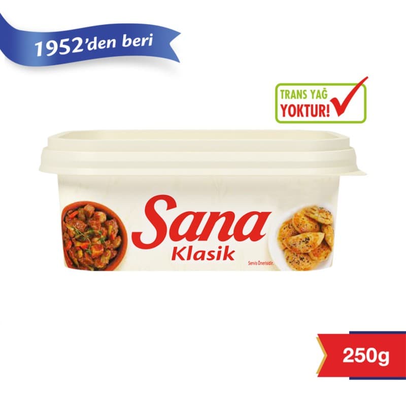 Sana Bitkisel Margarin Kase 250 gr