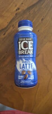 Ice Break Soğuk Kahve Latte Vanilya 375 ml