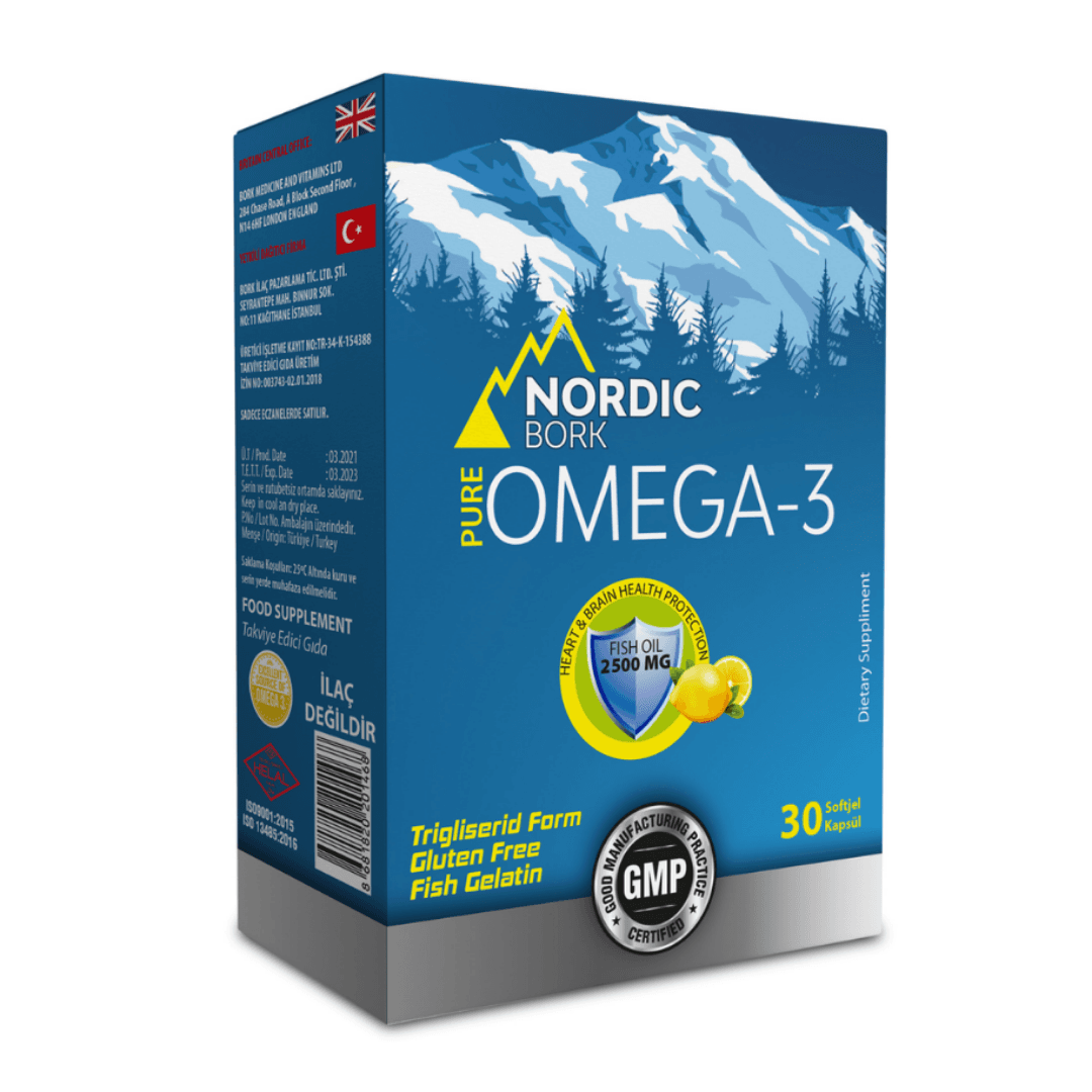NORDİC BORK Omega 3 30 Softjel