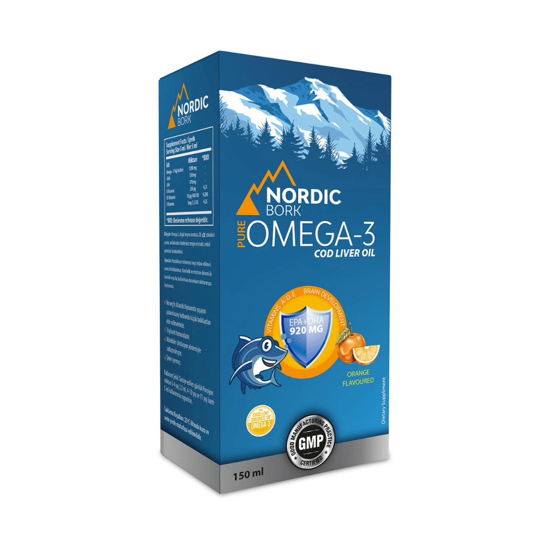 NORDİC BORK Omega 3 Şurup 150ml