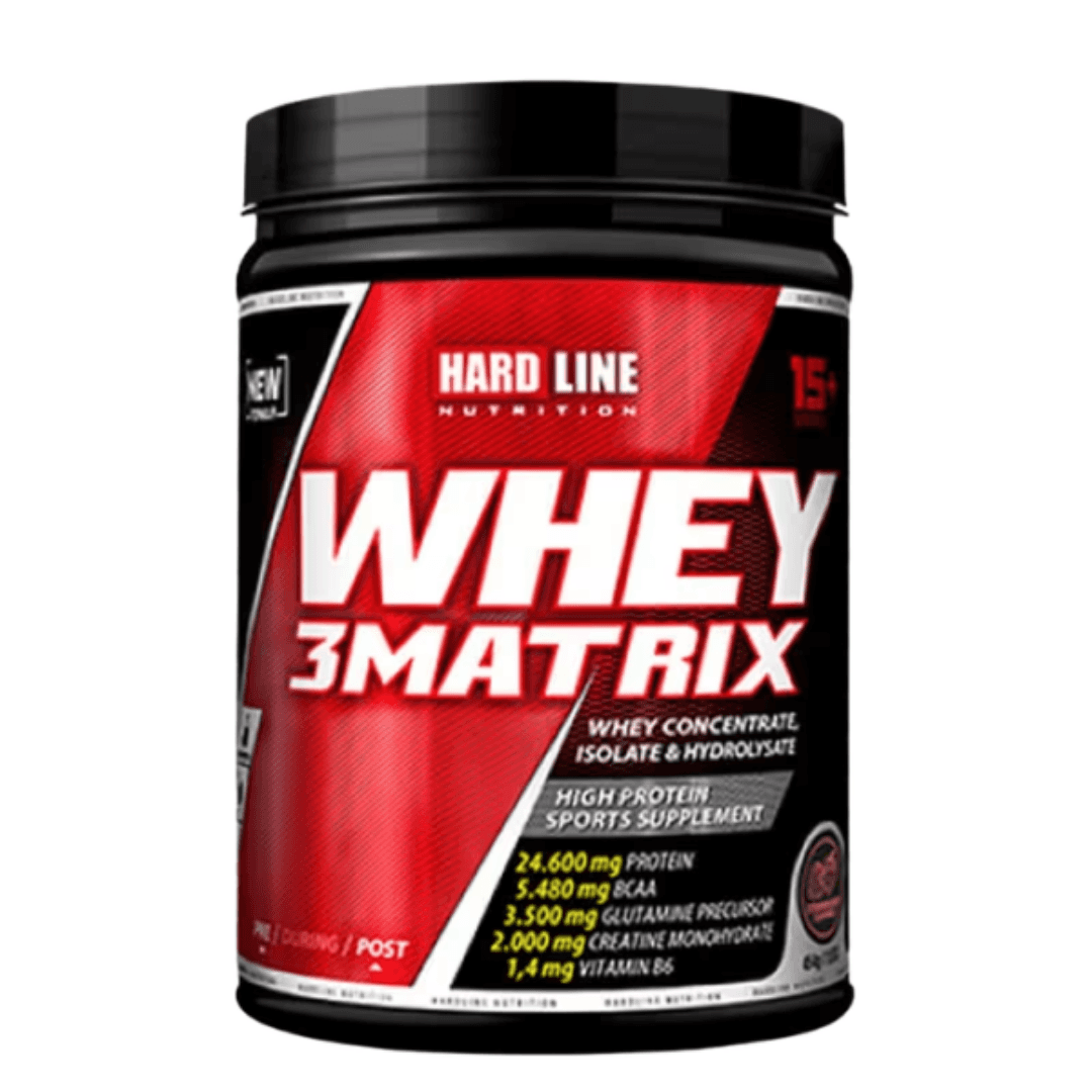 HARDLİNE Whey 3 Matrix Çilekli 454g