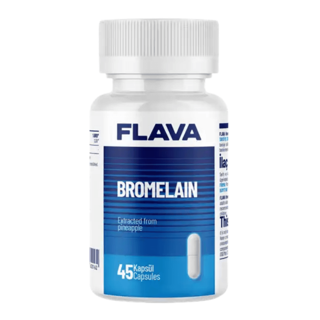 FLAVA Bromelain 45 Kapsül