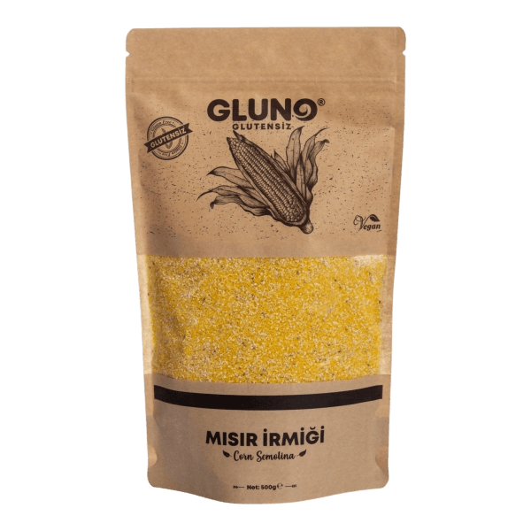 Gluno Glutensiz Mısır İrmiği 500 gr