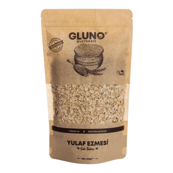 Gluno Glutensiz Yulaf Ezmesi 400 gr