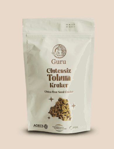 Guru Glutensiz Tohum Kraker 80 gr