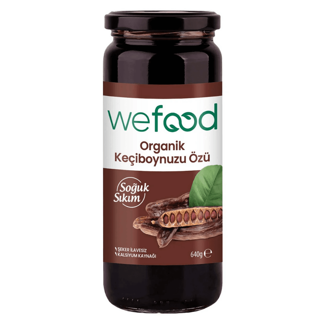 WEFOOD Organik Keçiboynuzu Özü 640g (Soğuk Sıkım)