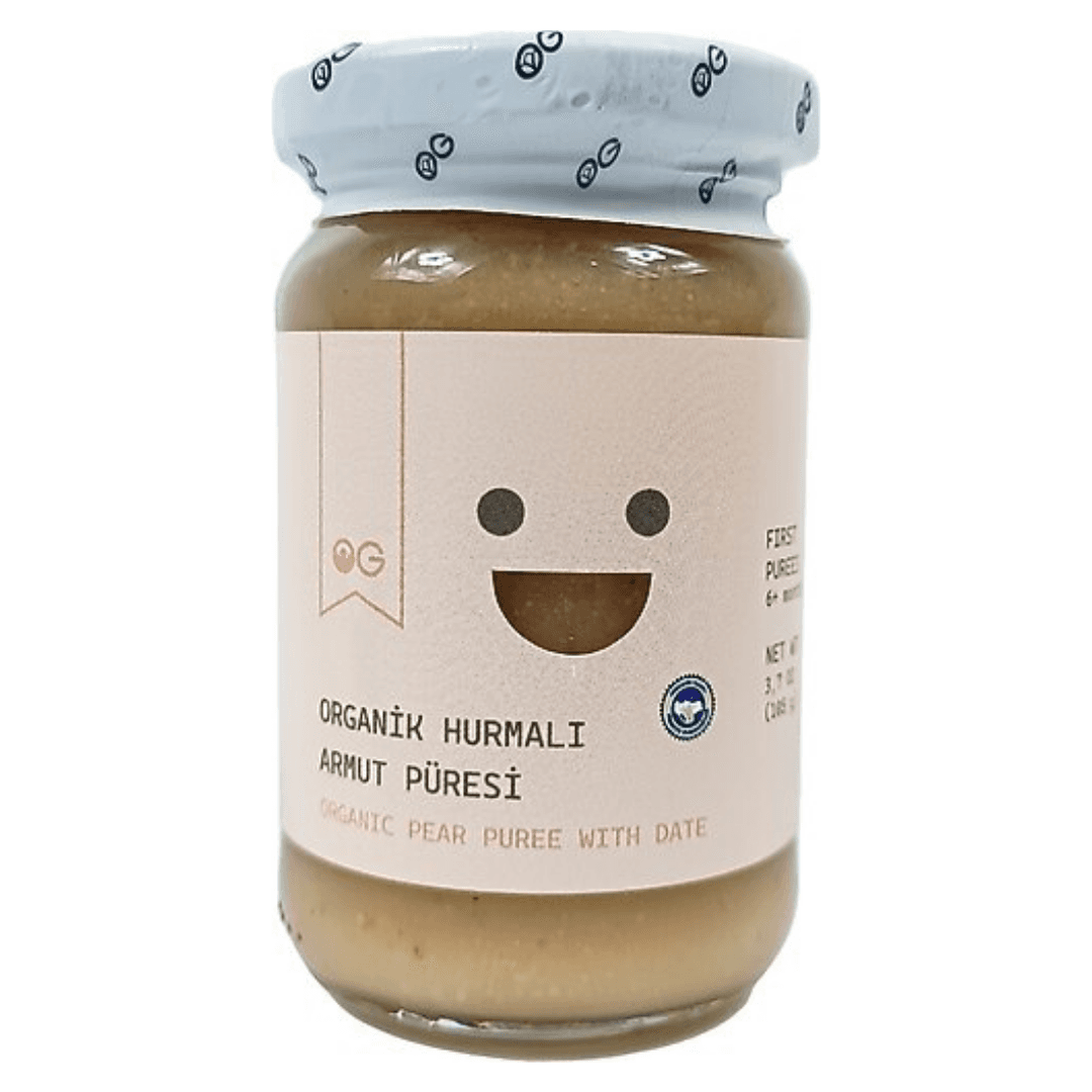 OG NATURAL Organik Hurmalı Armut Püresi 105g