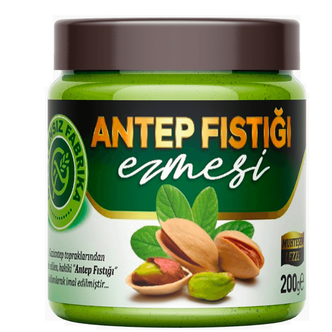 GLUTENSİZ FABRİKA Antep Fıstığı Ezmesi 200g