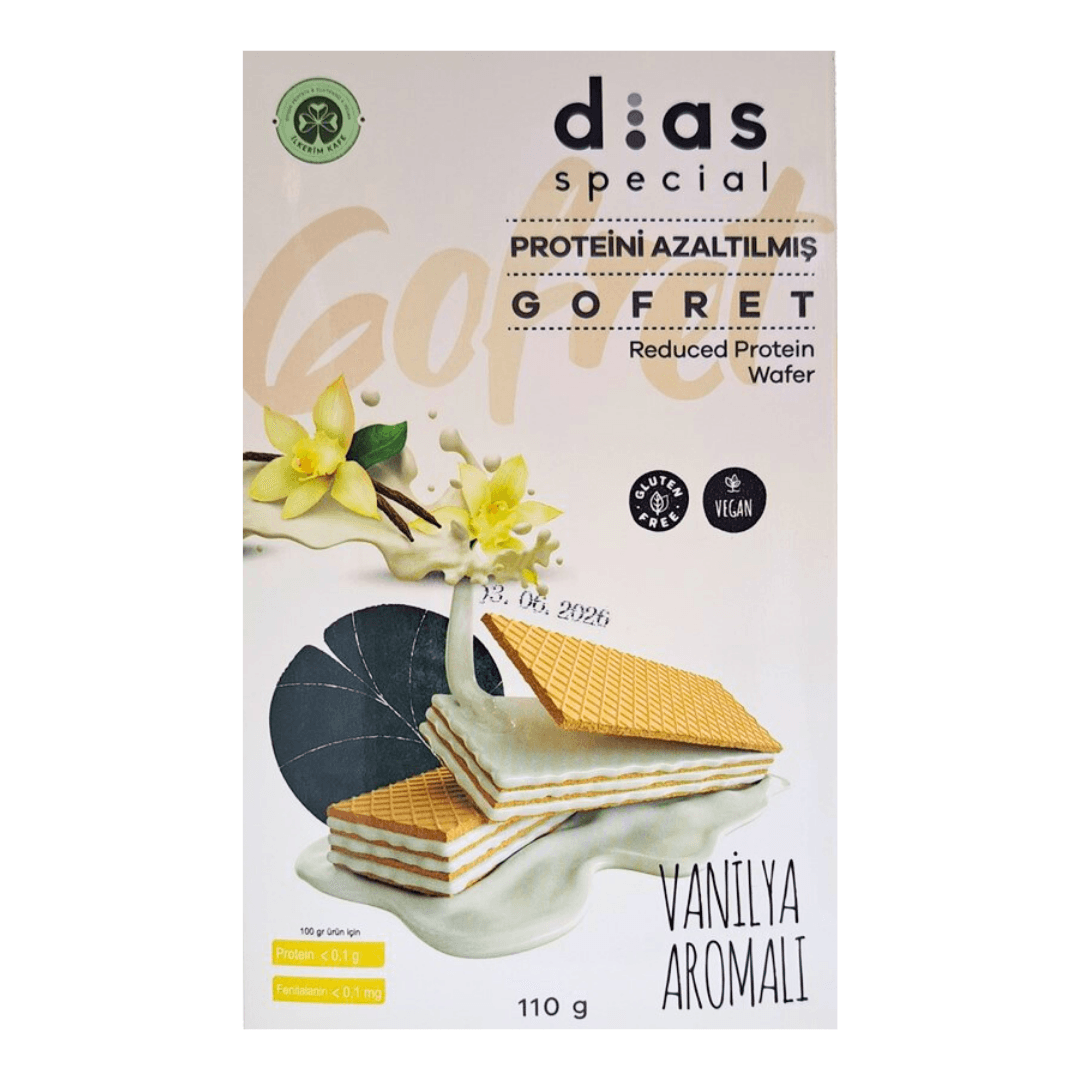 DİAS SPECİAL Sade Gofret 110g (Vanilyalı)