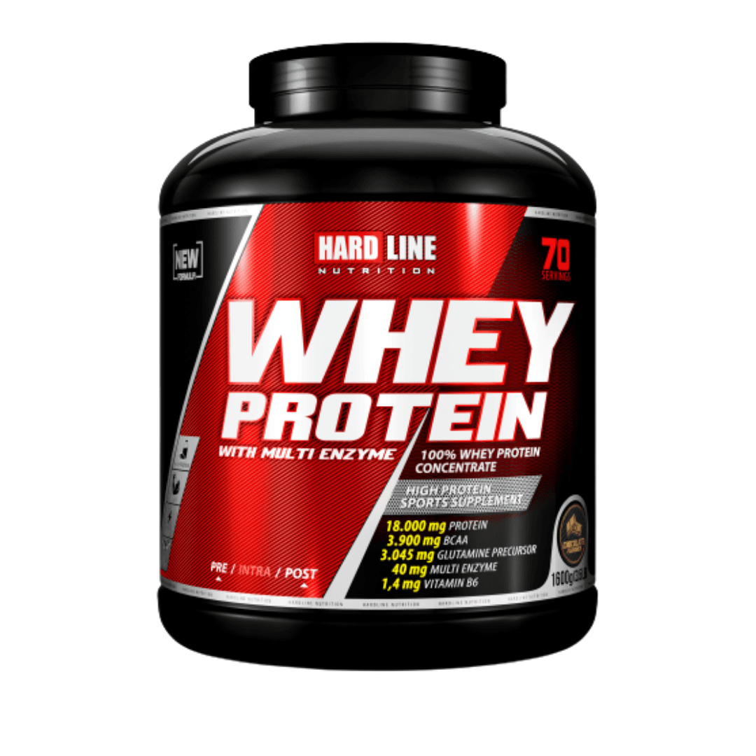 HARDLİNE %100 Whey Protein Çikolata 1600g