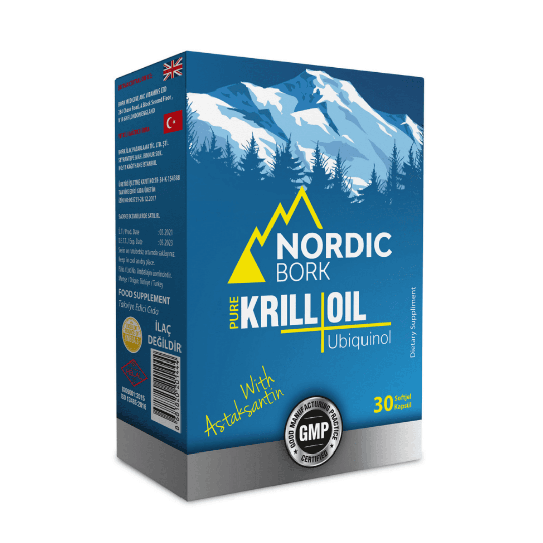 NORDİC BORK Krill Oil + Q10 30 Softjel