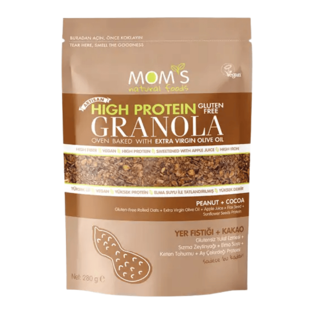 MOM'S NATURAL FOODS Yer Fıstığı Granola 280g