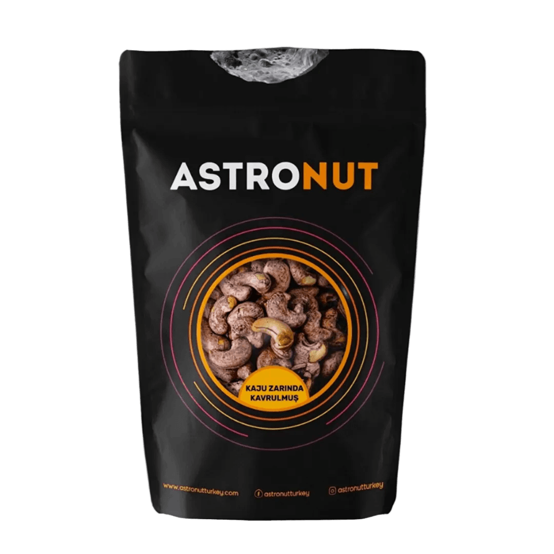 ASTRONUT Odun Ateşinde ve Zarında Kavrulmuş Kaju 500g