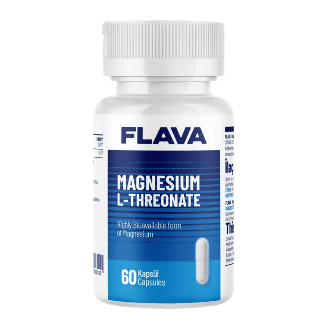 FLAVA Magnesıum L-Threonate 60 Kapsül