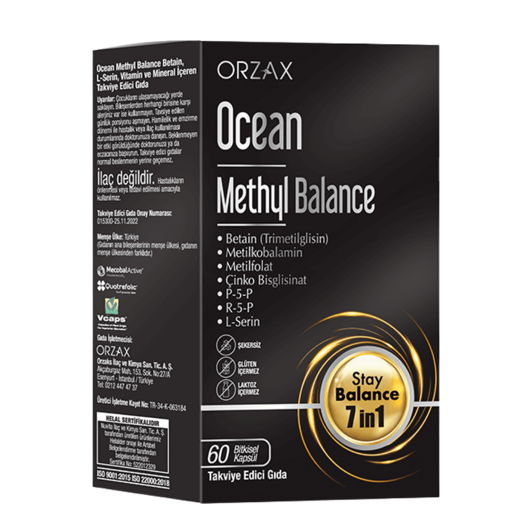 ORZAX Ocean Methyl Balance 30 Kapsül