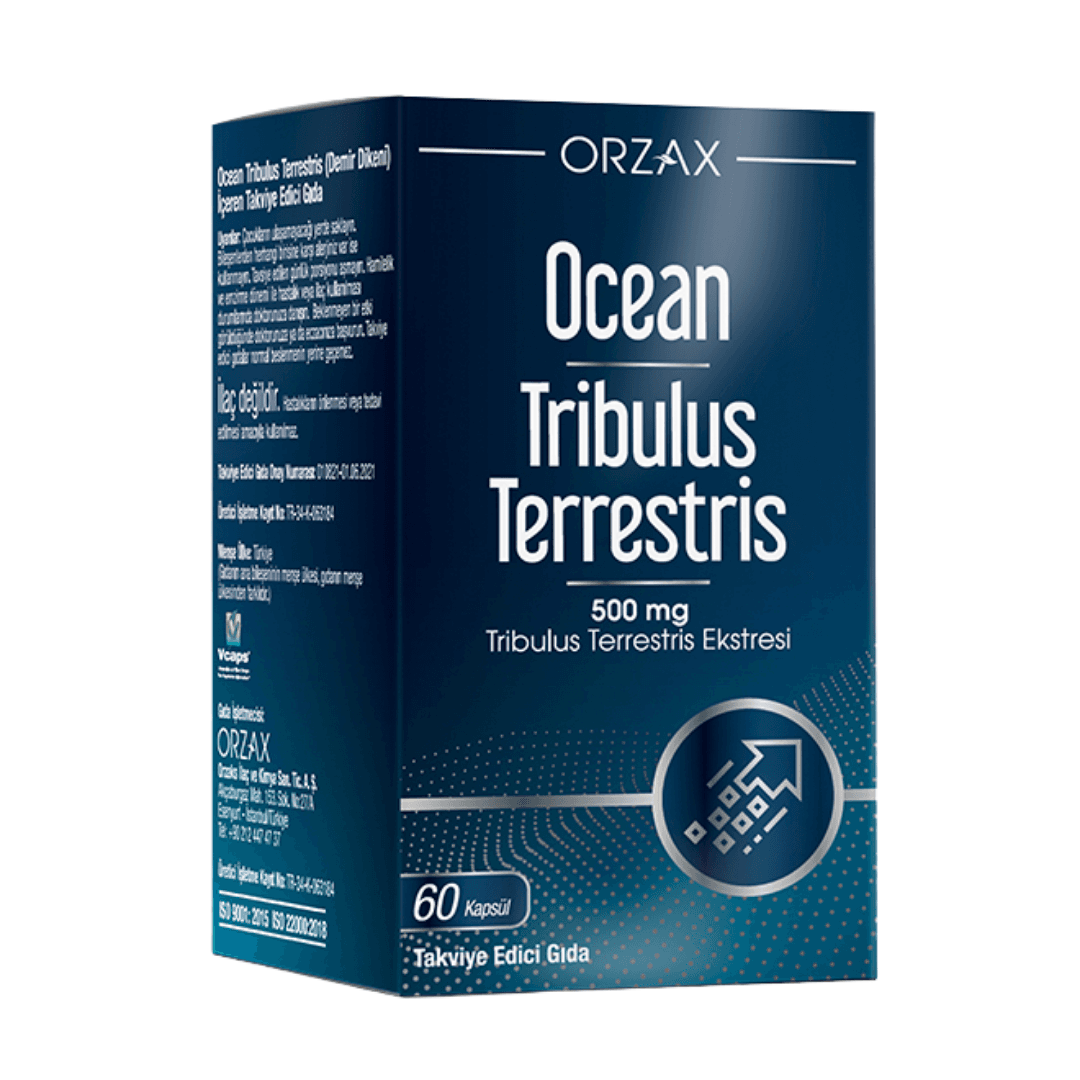ORZAX Ocean Tribulus Terrestris 60 Kapsül