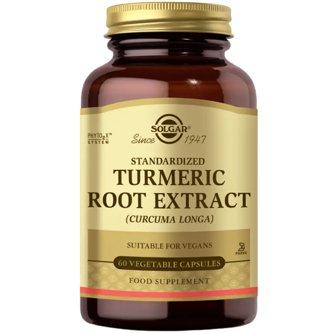SOLGAR Turmerıc Root Extract 60 Kapsül