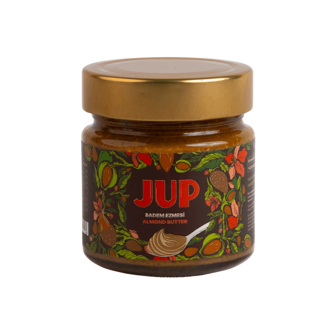 JUP FOOD Şeker İlavesiz %100 Badem Ezmesi 200g