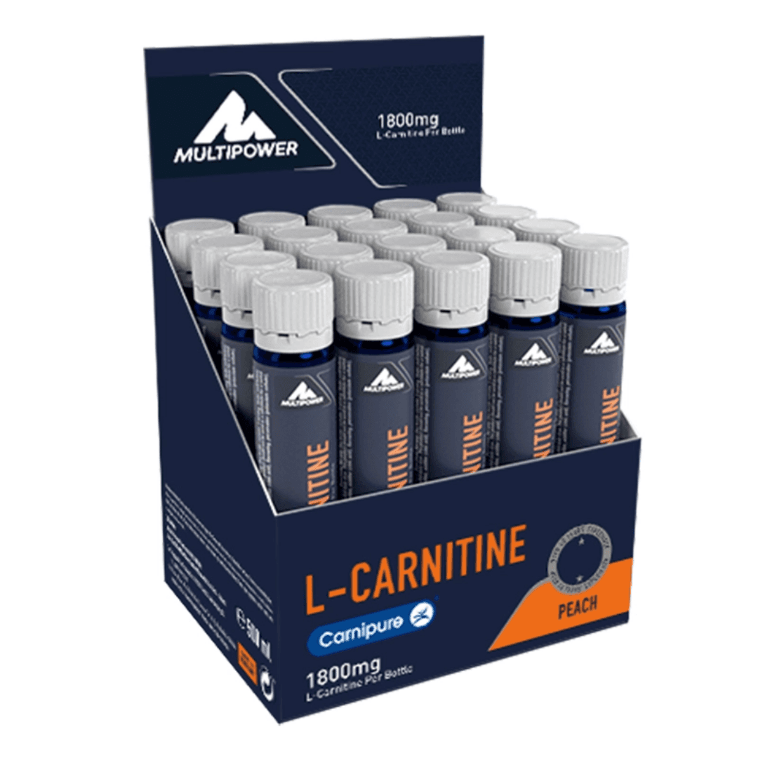 MULTİPOWER L-Carnitine 1800mg 20 Ampul - Şeftali