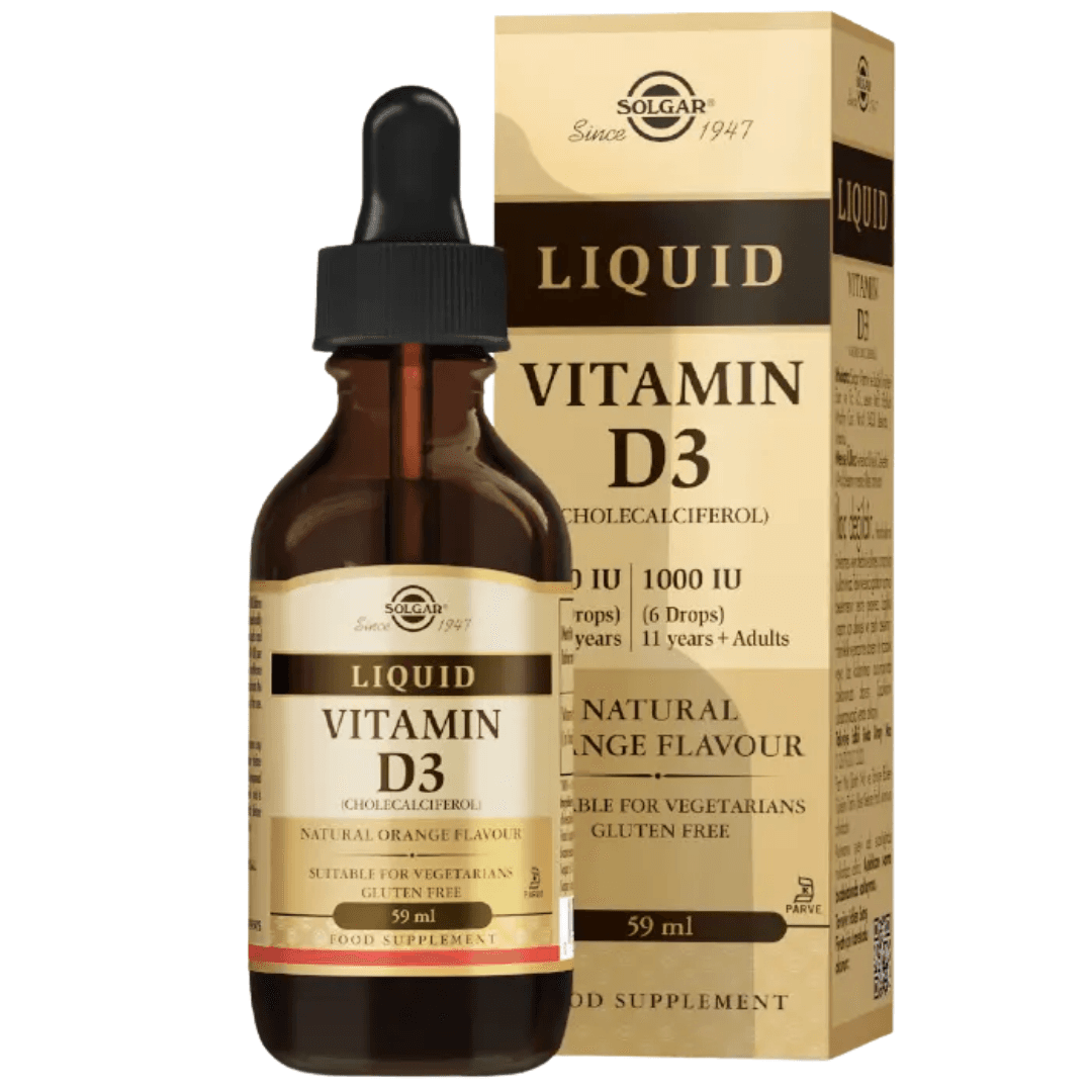 SOLGAR Lıquıd Vitamin D3 1000 IU Sıvı 59 ml