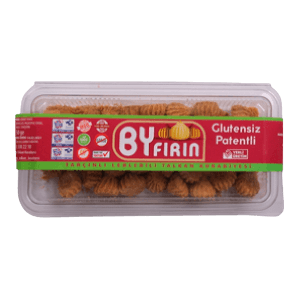 By Fırın Glutensiz Tarçınlı Leblebili Talkan Kurabiyesi
