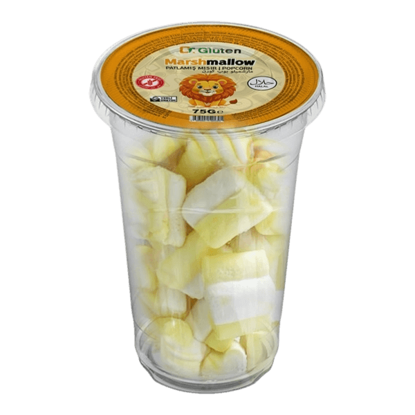 Dr. Gluten Glutensiz Patlamış Mısırlı Marshmallow 75 gr