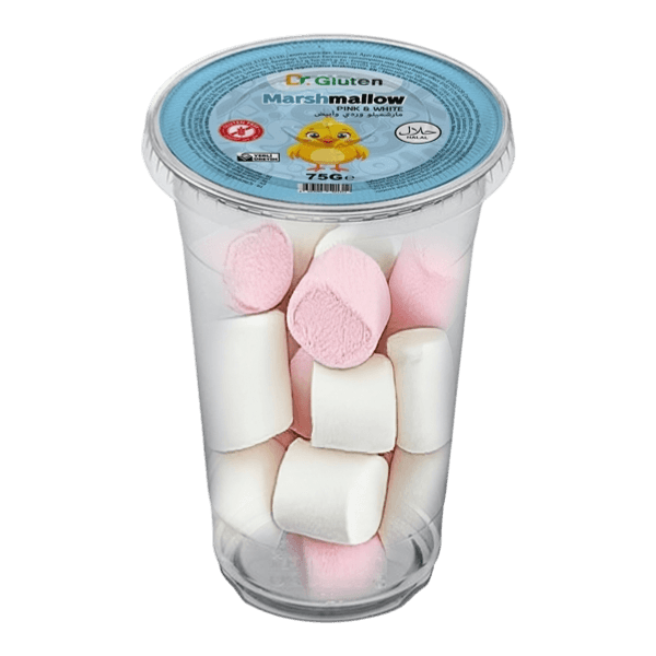 Dr. Gluten Glutensiz Pink & White Marshmallow 75 gr