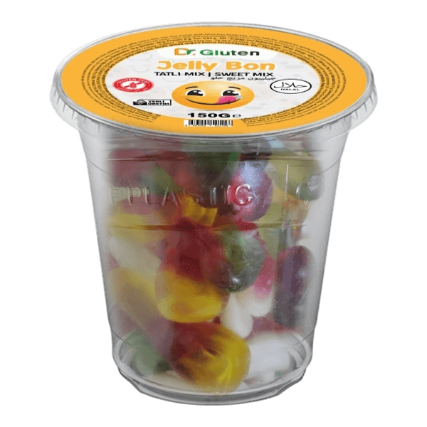 Dr. Gluten Glutensiz Jelibon Tatlı Mix 150 gr