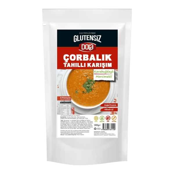 Dola Glutensiz Çorbalık Tahıllı Karışım 300 gr