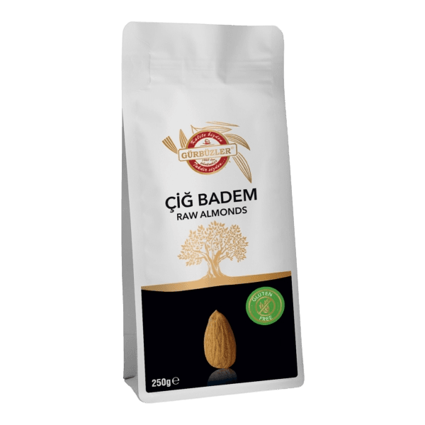 Gürbüzler Glutensiz Çiğ Badem 250 gr