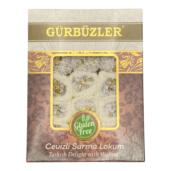 Gürbüzler Glutensiz Cevizli Sarma Lokum 500 gr