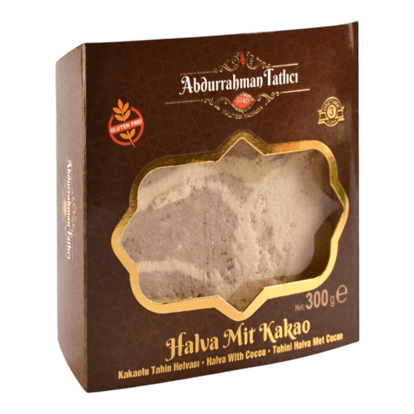 Abdurrahman Tatlıcı Glutensiz Kakaolu Tahin Helvası 300 gr