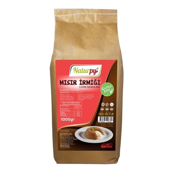 Naturpy Glutensiz Mısır İrmiği 1000 gr