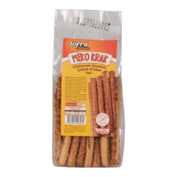 Sofra Glutensiz Meko Krak Çubuk Kraker 100 gr