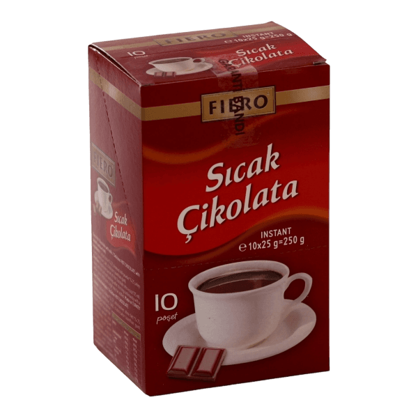 Fiero Sıcak Çikolata 25 gr 10'lu Kutu