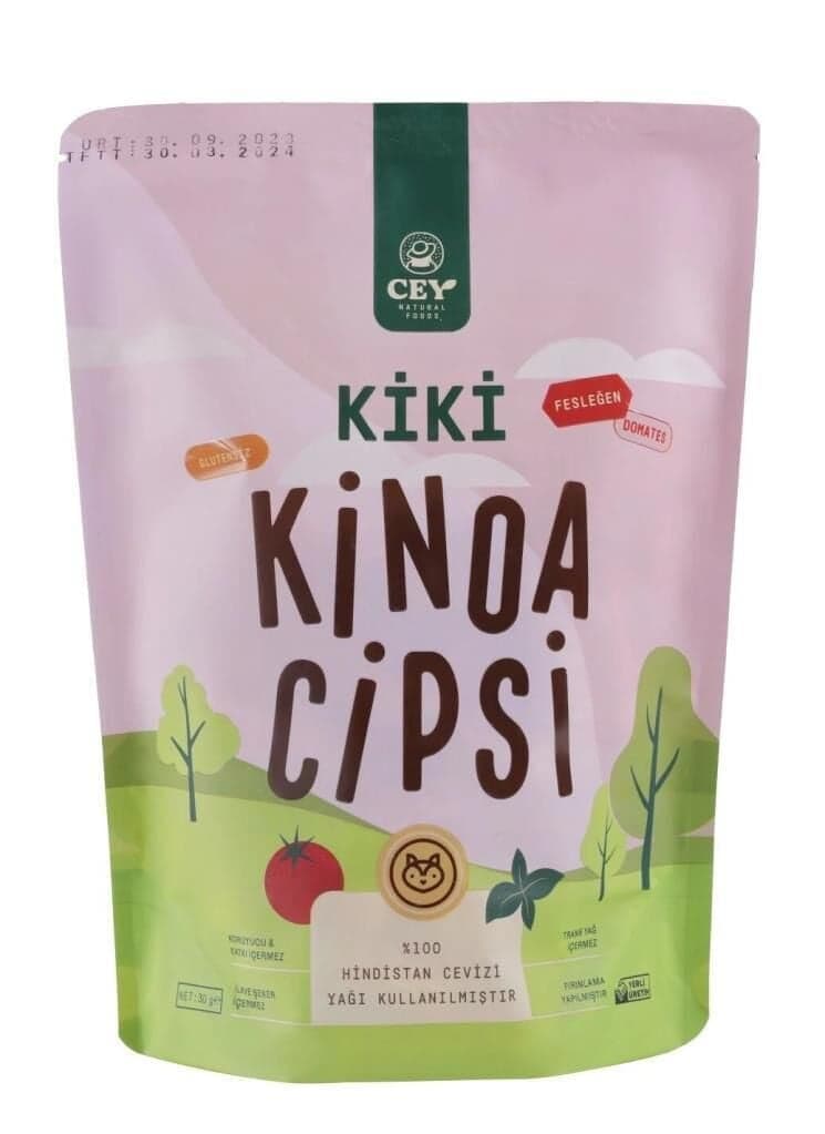 Cey Glutensiz Domates Fesleğen Kinoa Cipsi 30 gr
