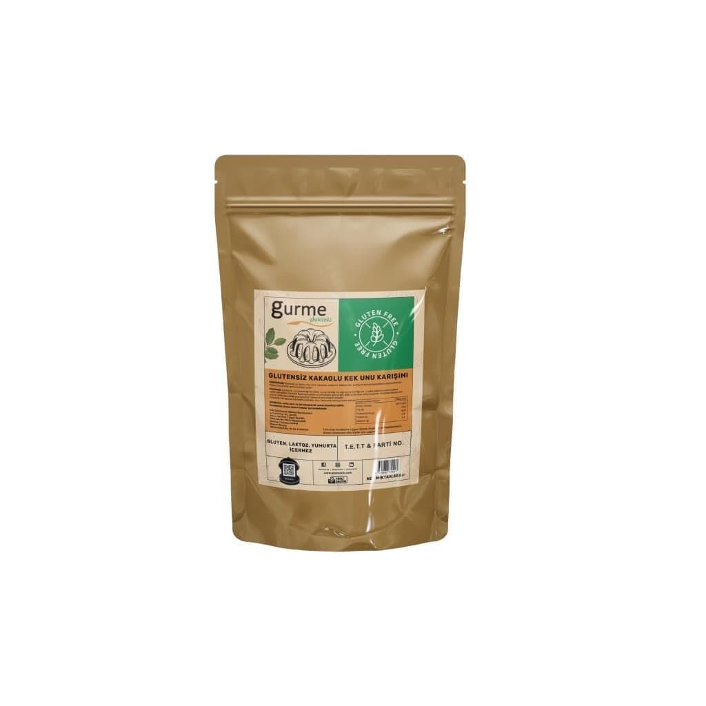 Gurme Glutensiz Kakaolu Kek Unu Karışımıı 250 Gr