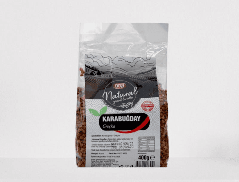 Dola Glutensiz Çiğ Karabuğday Tane 400 Gr