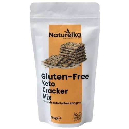 Glutensiz Keto Kraker Karışımı (300 Gr) Naturelka