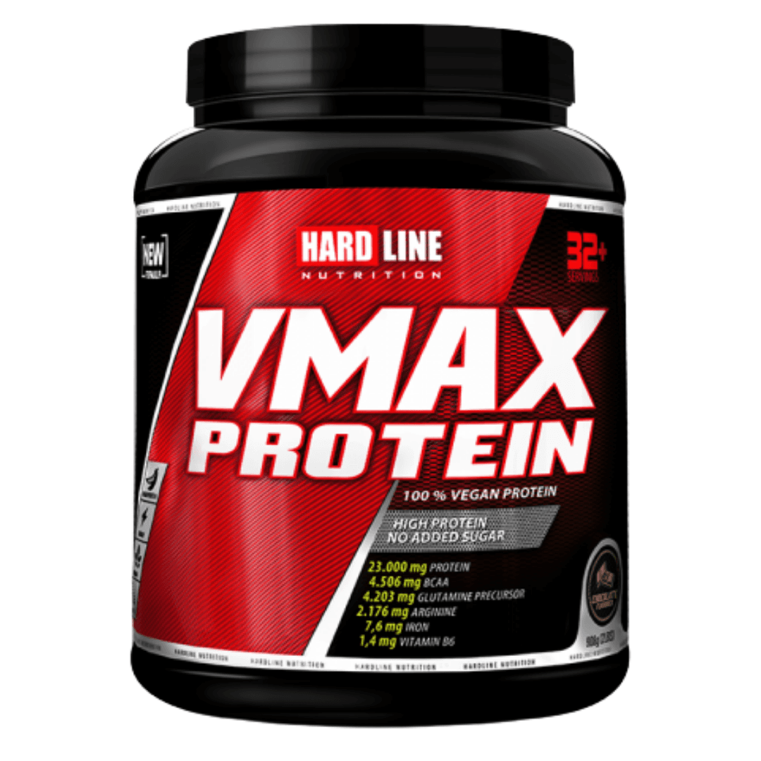HARDLINE Vmax Bitkisel Protein Çikolata 908g