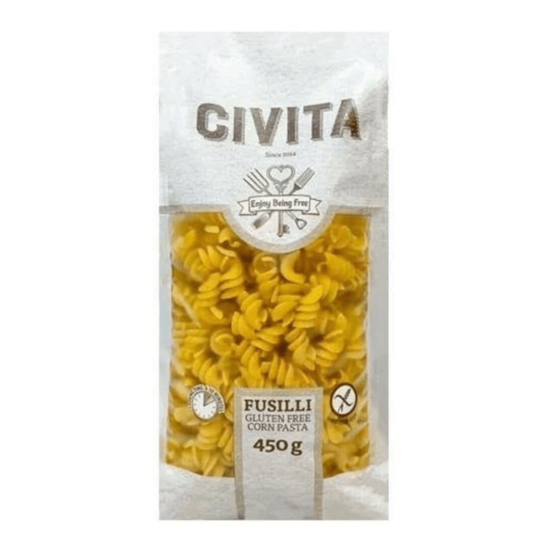CİVİTA Glutensiz Fusilli Makarna 450g