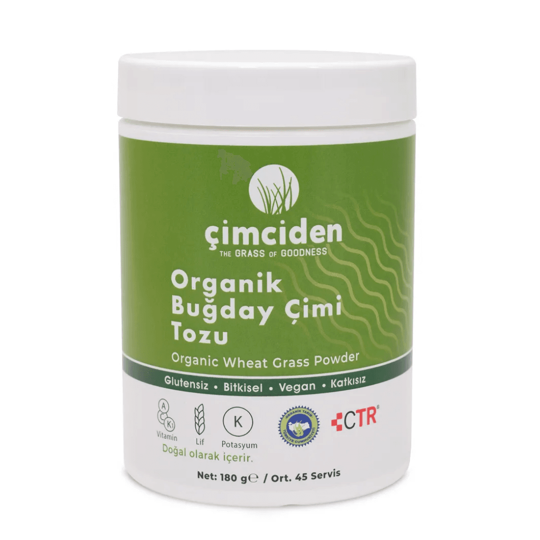 ÇİMCİDEN Organik Buğday Çimi Tozu 180g